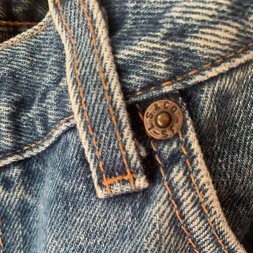 Vintage Made In USA Levi’s 505 Straight Jeans - Picture 9 of 12